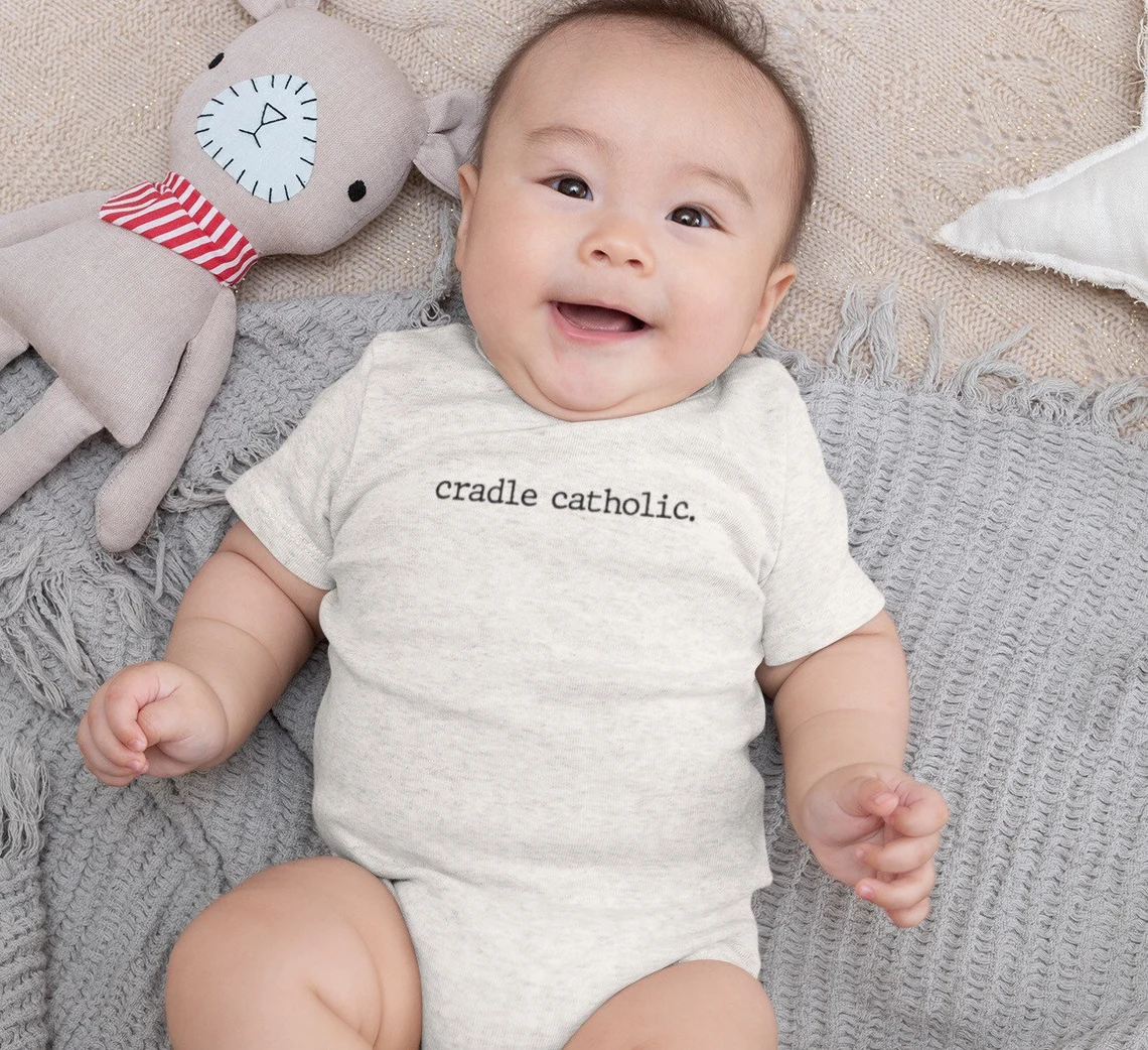 Cradle Catholic Onesie