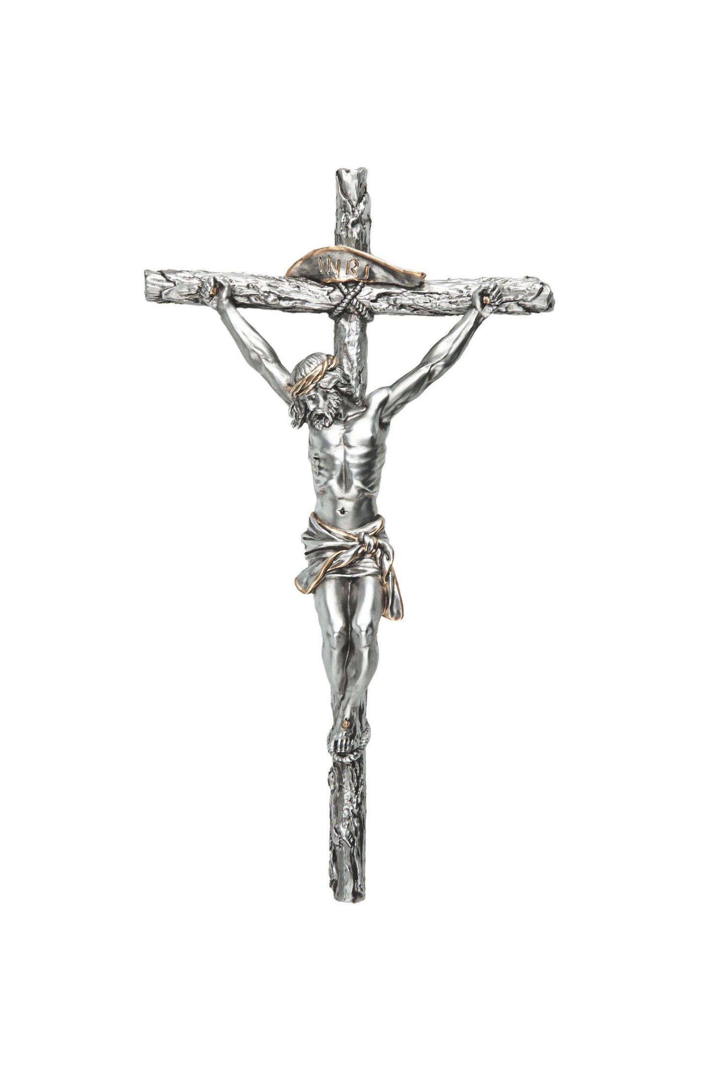 Crucifix in Pewter Style 37