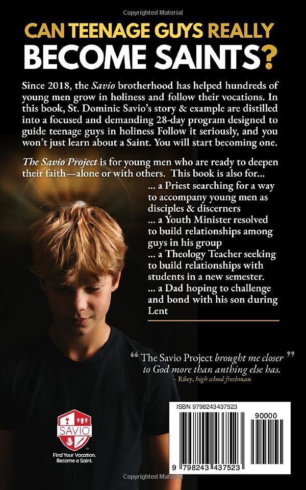 The Savio Project: Four Weeks to Become a Saint