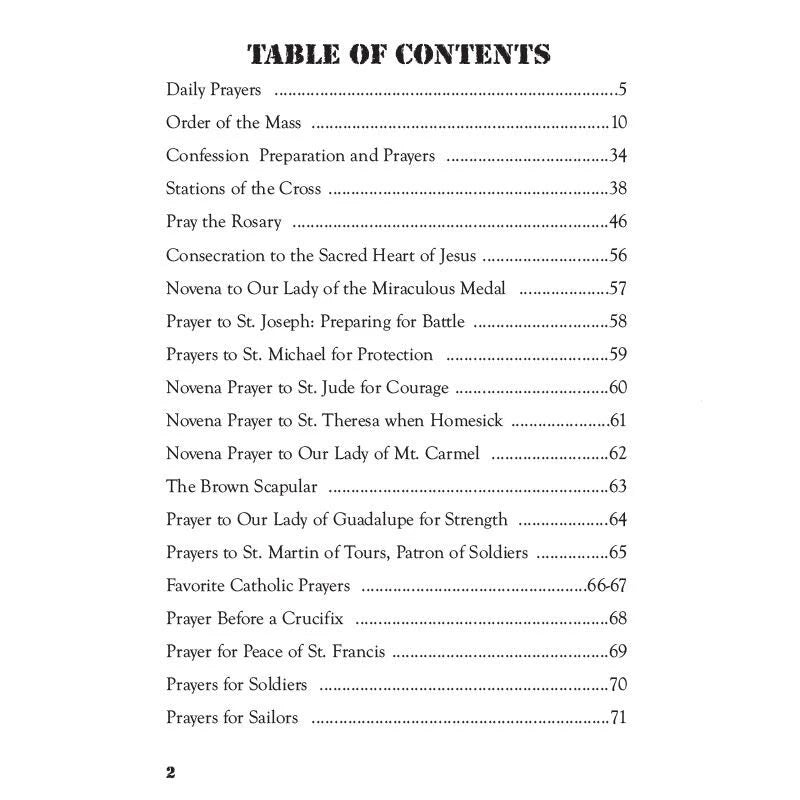 Armed Forces Prayer Book