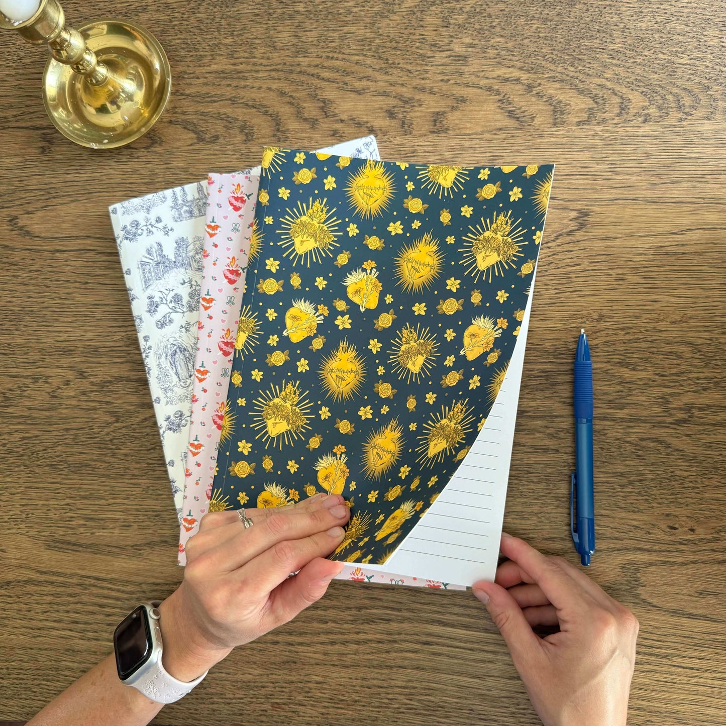 Catholic Composition Notebook - Holy Hearts Collection
