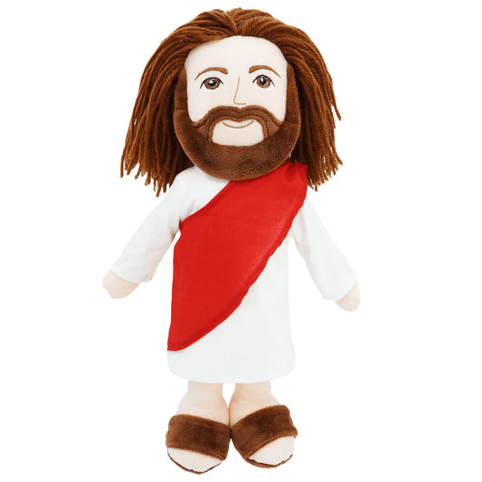 Plush Jesus Doll Red
