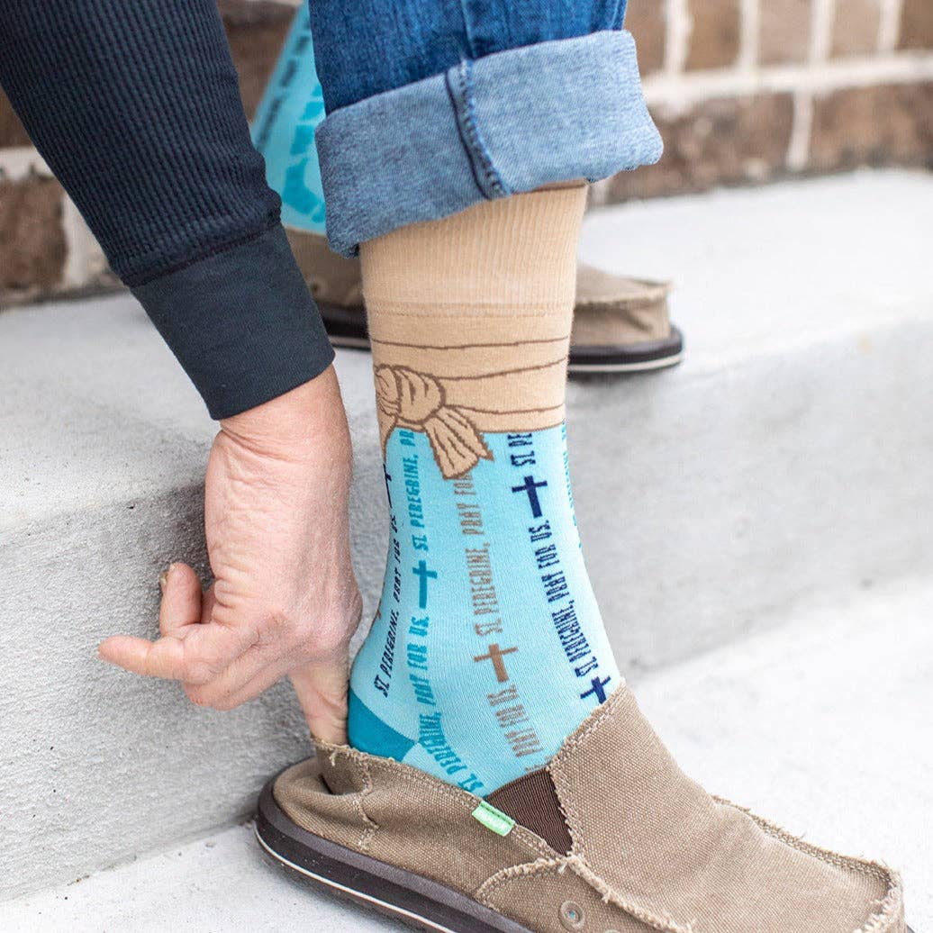 St. Peregrine Adult Socks
