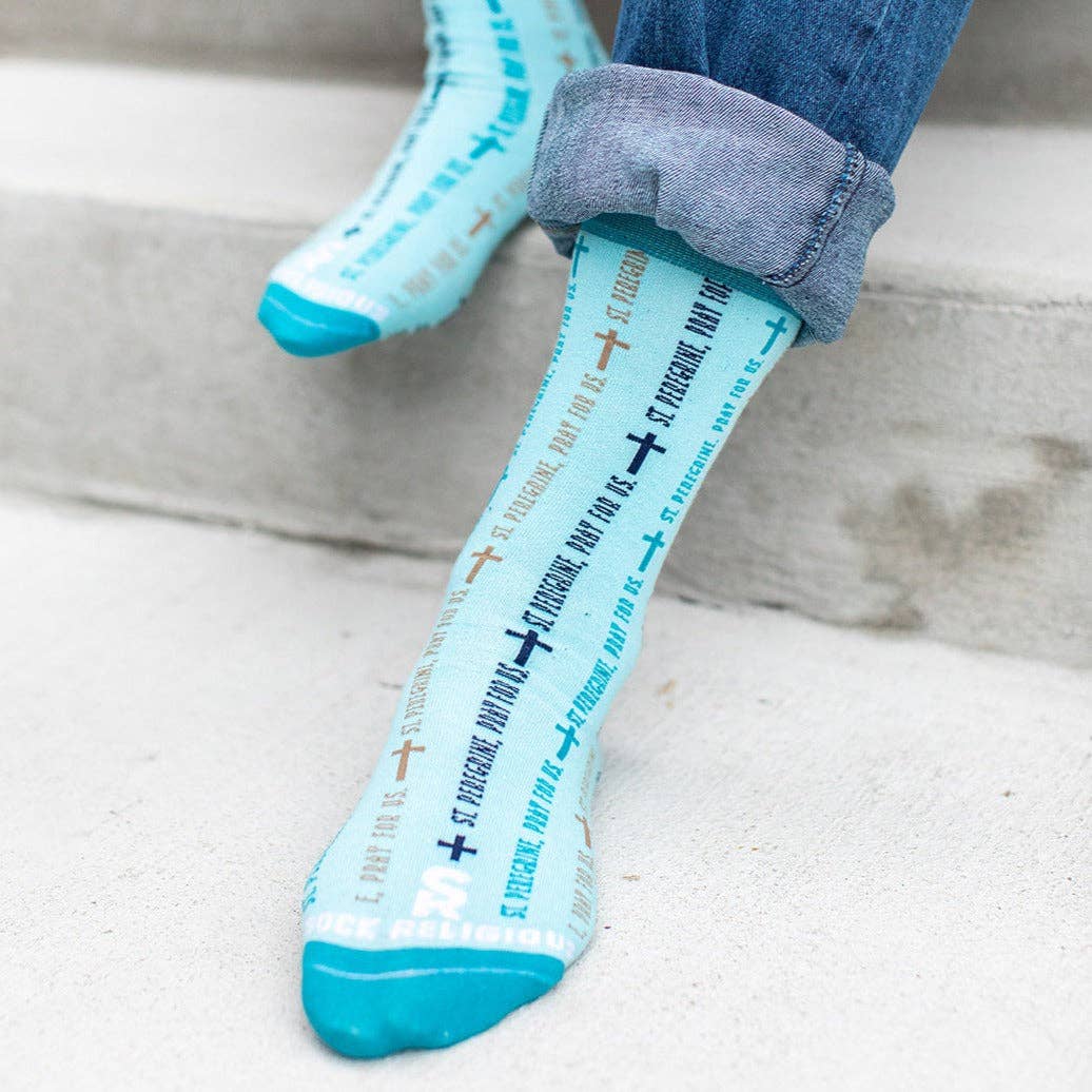 St. Peregrine Adult Socks