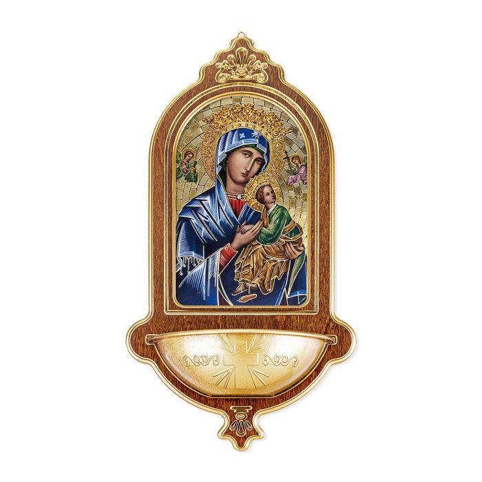 Our Lady of Perpetual Help Holy Water Font