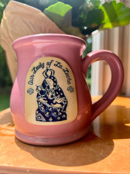 LeLeche Pink Belly Mug
