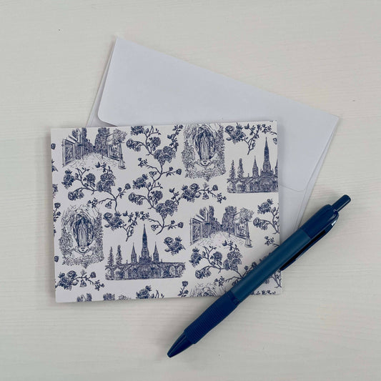 Catholic Note Cards Pack of 10 - Lourdes Collection