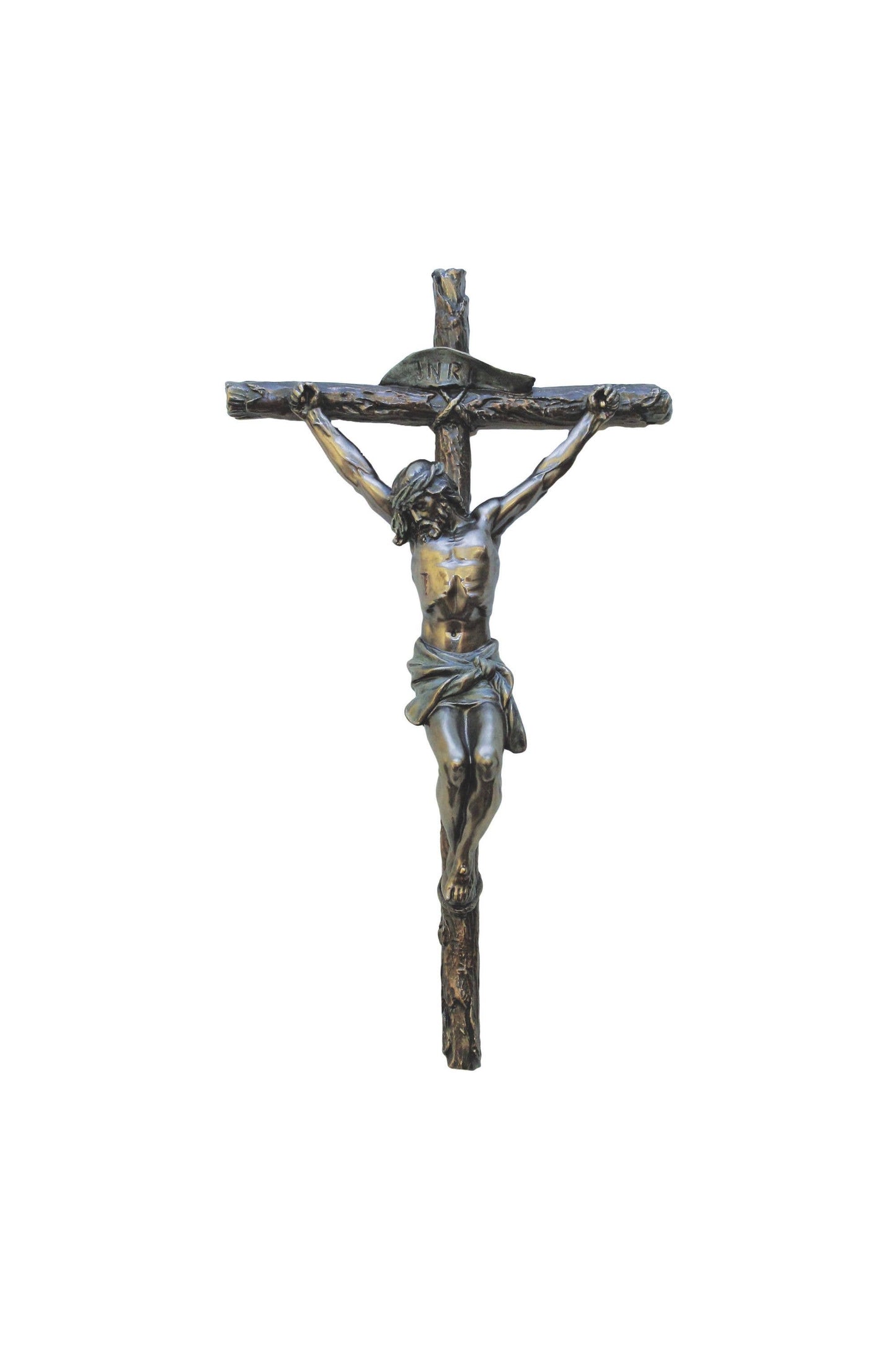 Crucifix in Cold Cast Bronze 36