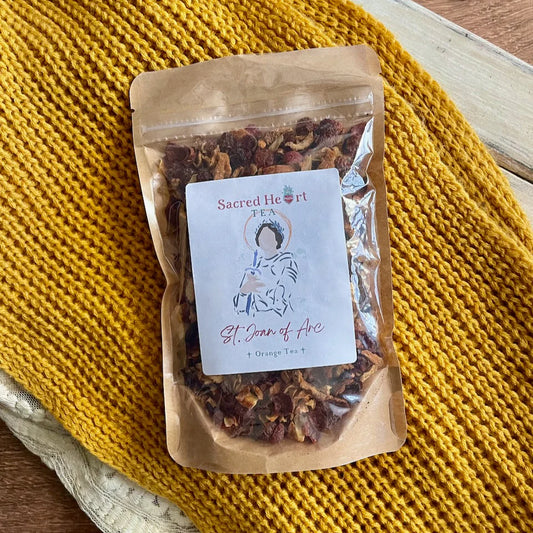 Saint Joan of Arc Orange Tea - Caffeine-Free Herbal Blend