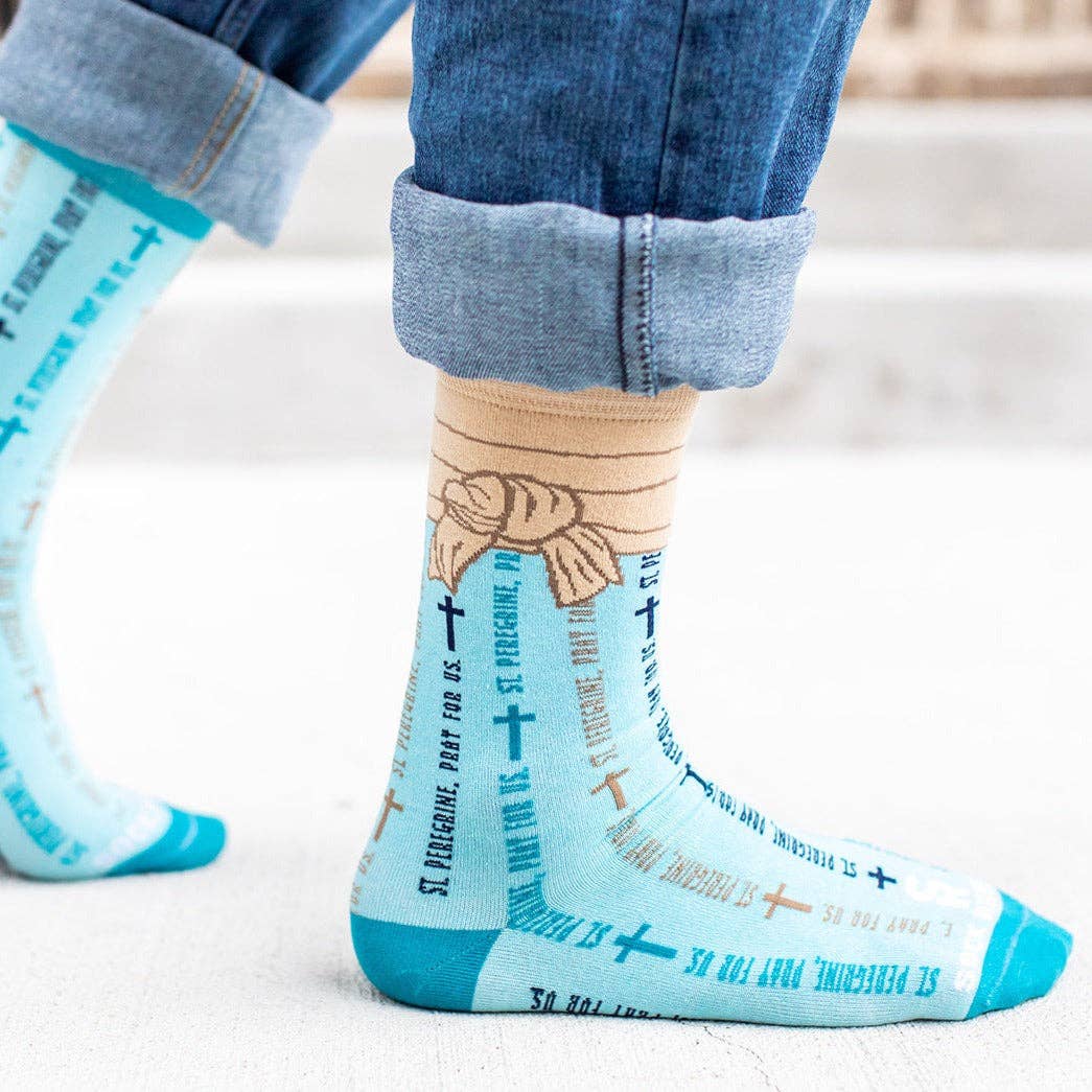 St. Peregrine Adult Socks