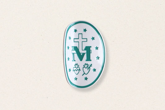 Miraculous Medal Hair Clip