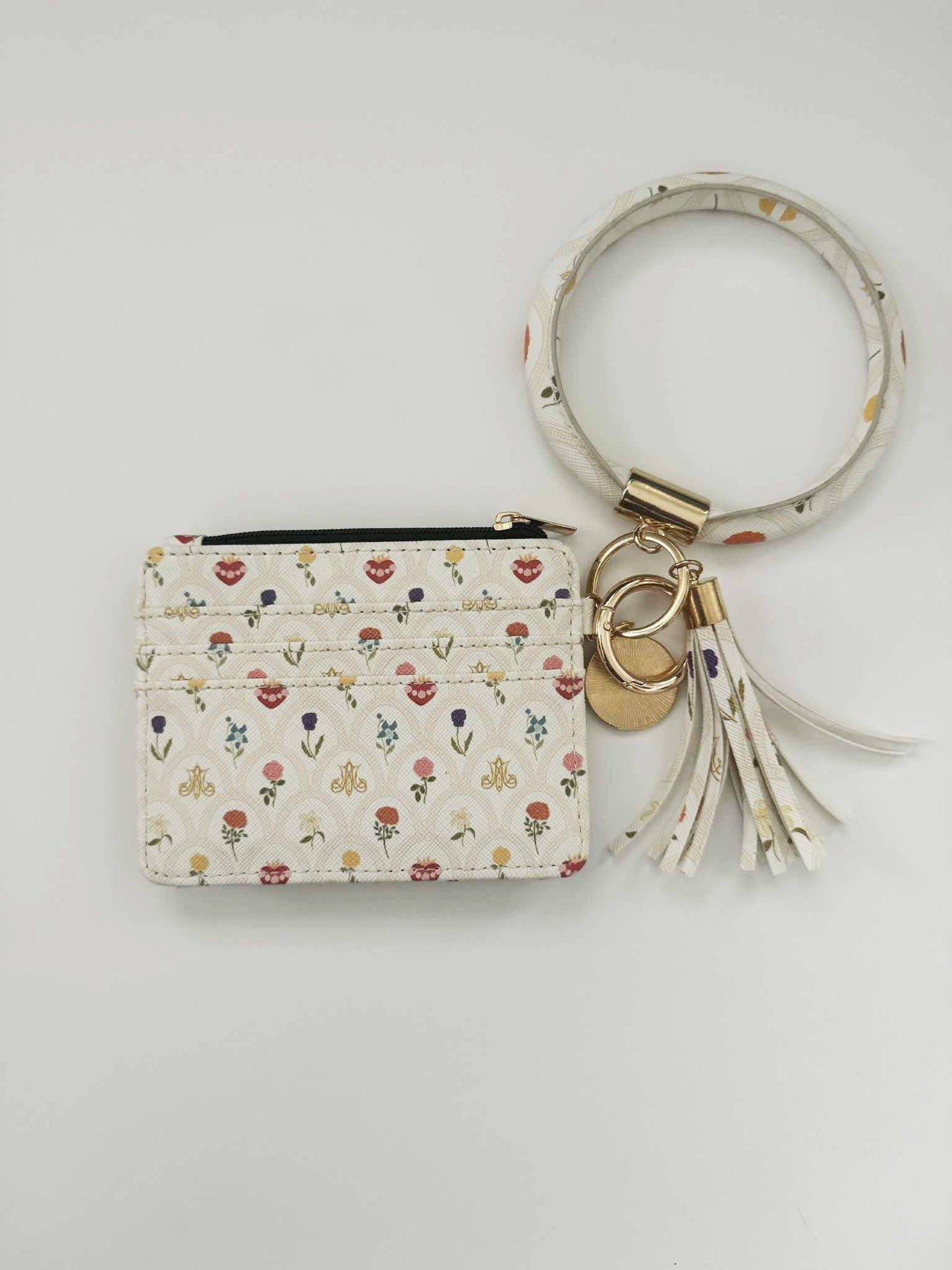 Catholic I.D. Wallet - Mary's Garden Collection