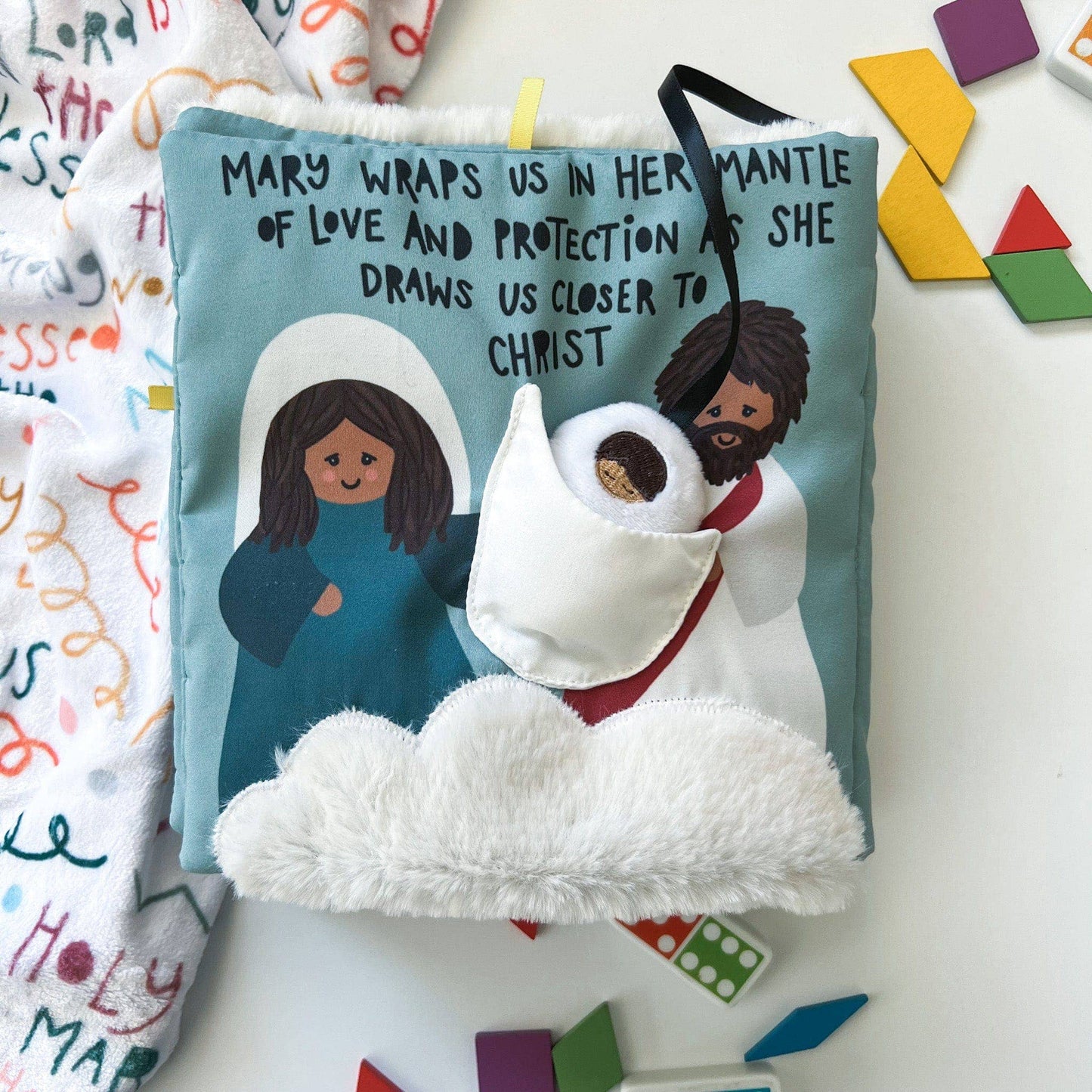 Wrapped in Mary's Mantle Mass Quiet Book