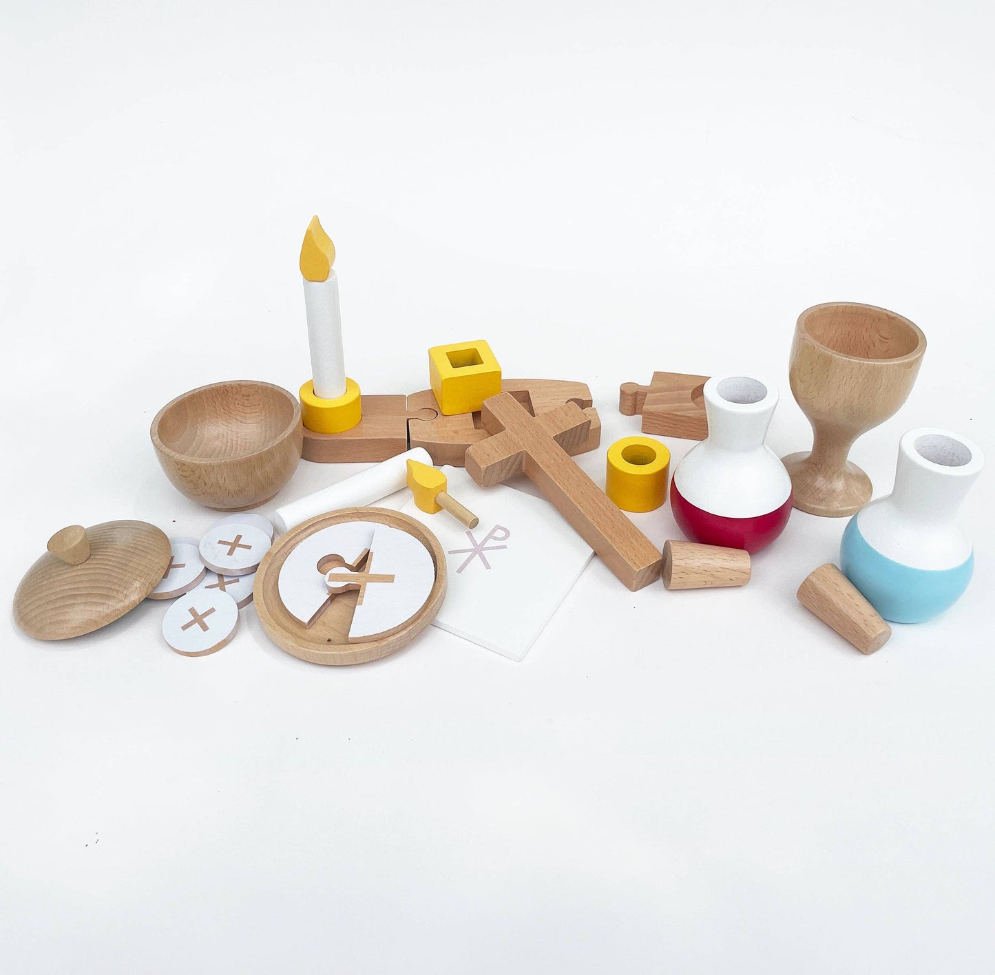 Children's Wooden Mass Set