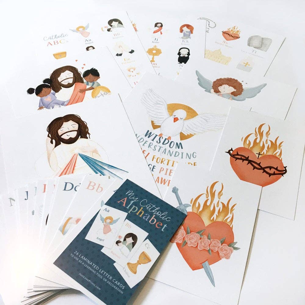 Catholic Alphabet Prints