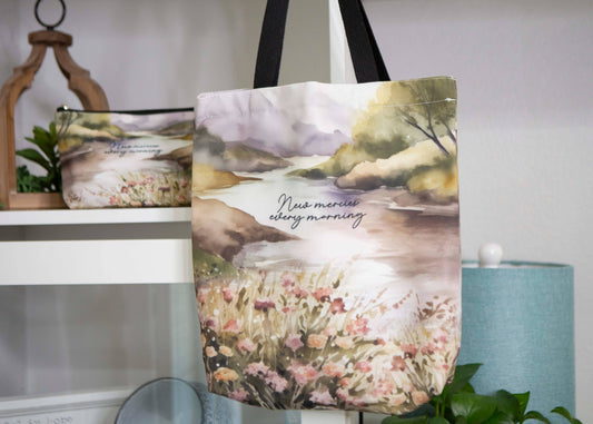 New Mercies Tote Bag | Bible Church Bag