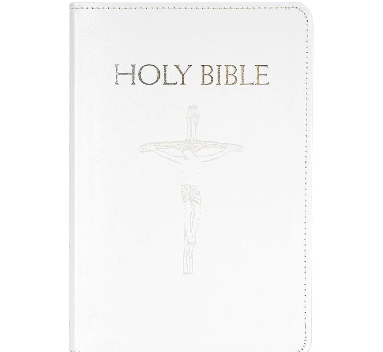White Catholic Companion Edition Librosario Bible