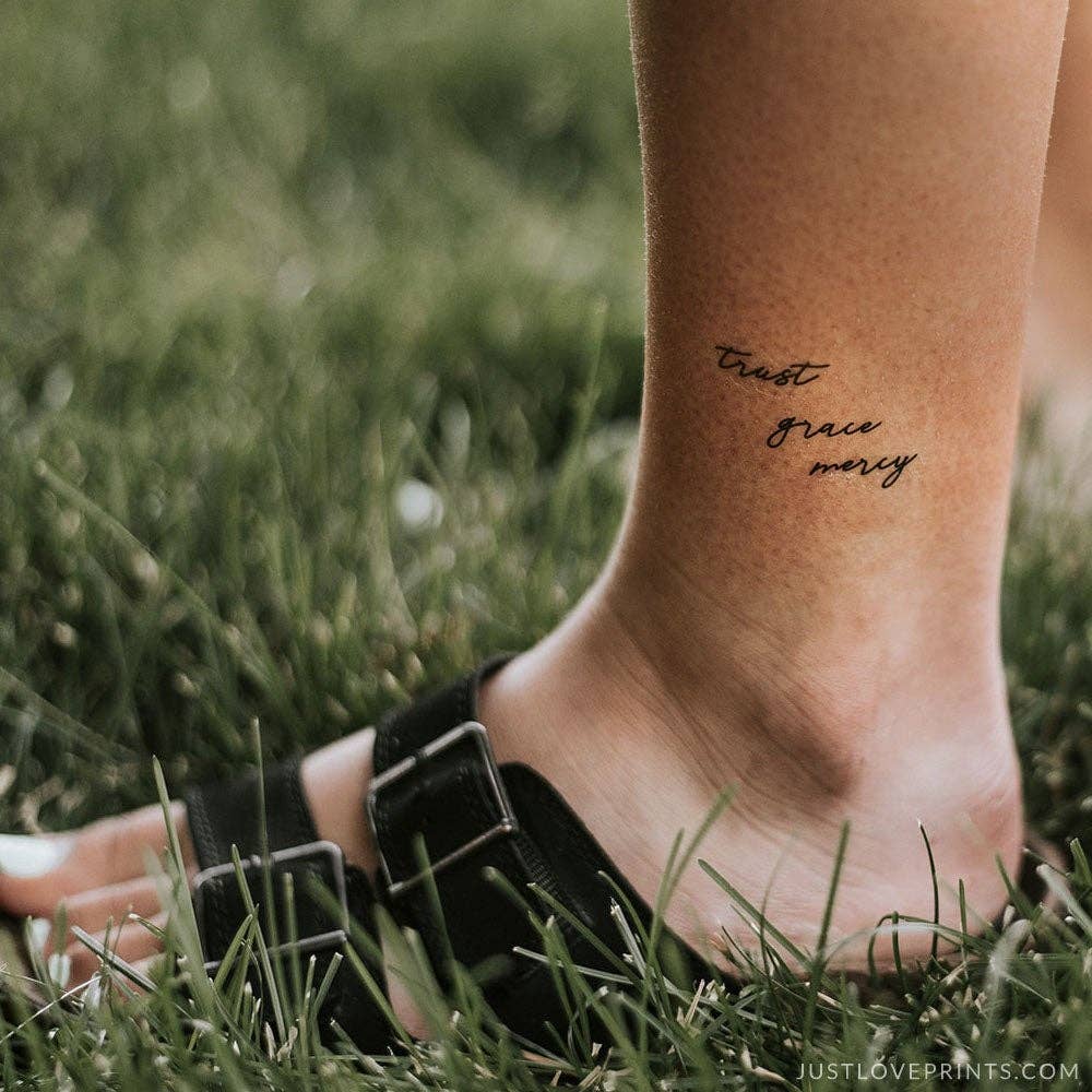"Divine Mercy Collection" Temporary Tattoos