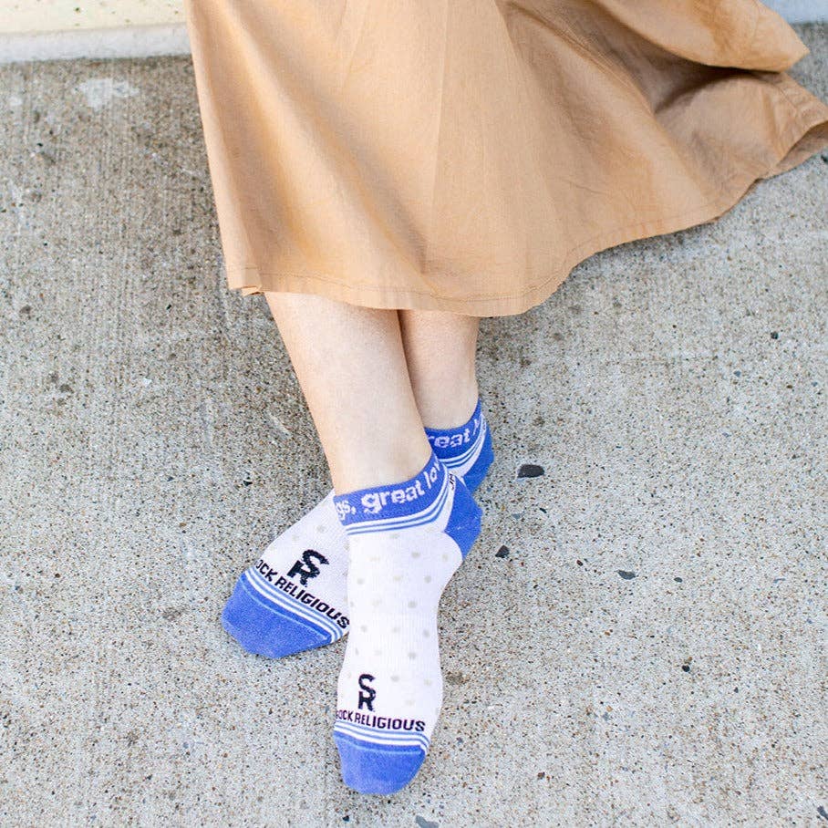 St. Teresa of Calcutta No Show Socks