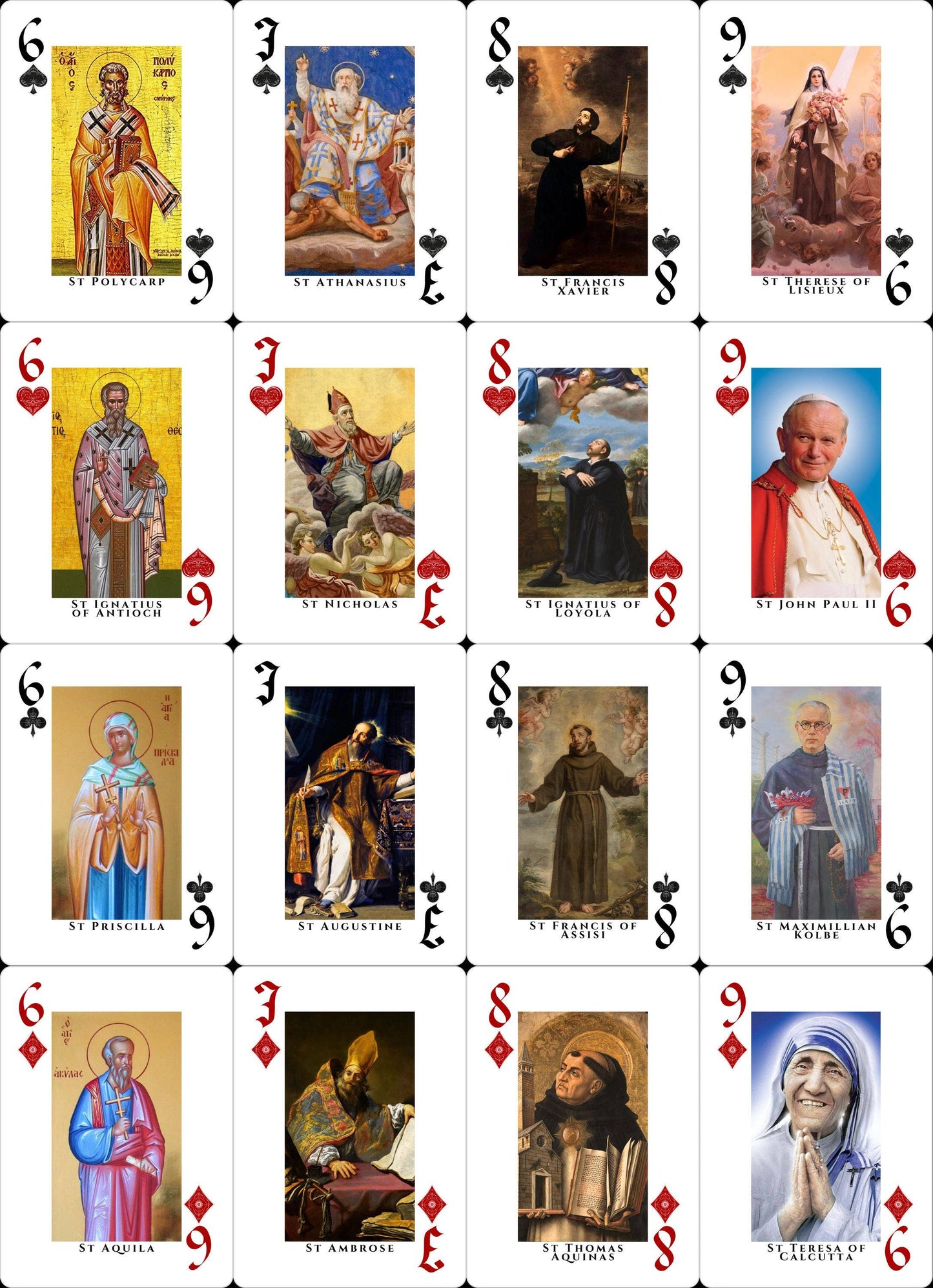 Glory Be Gifts Playing Cards