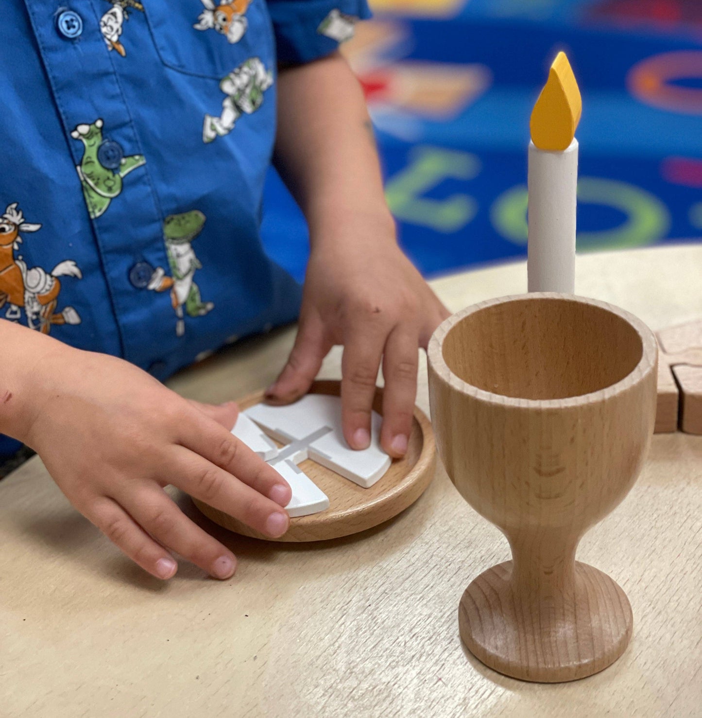 Children's Wooden Mass Set