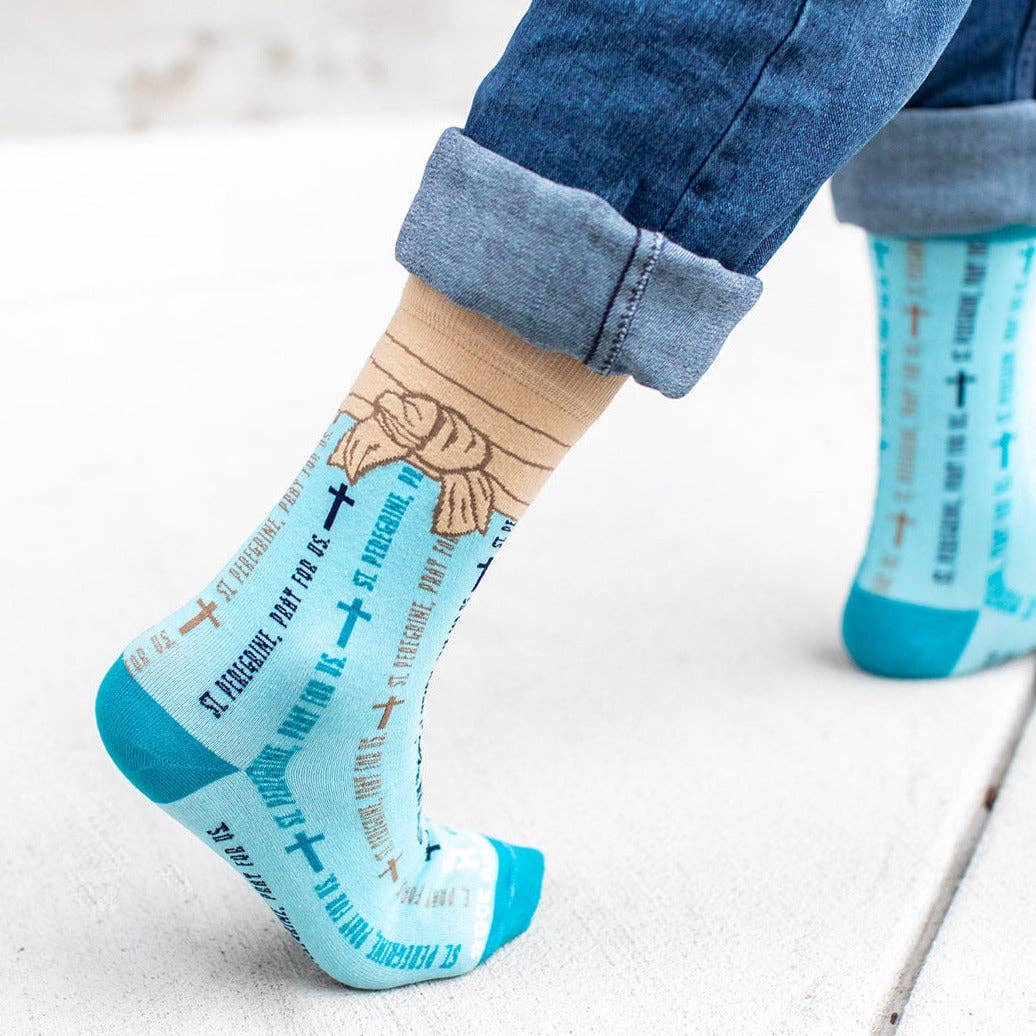 St. Peregrine Adult Socks