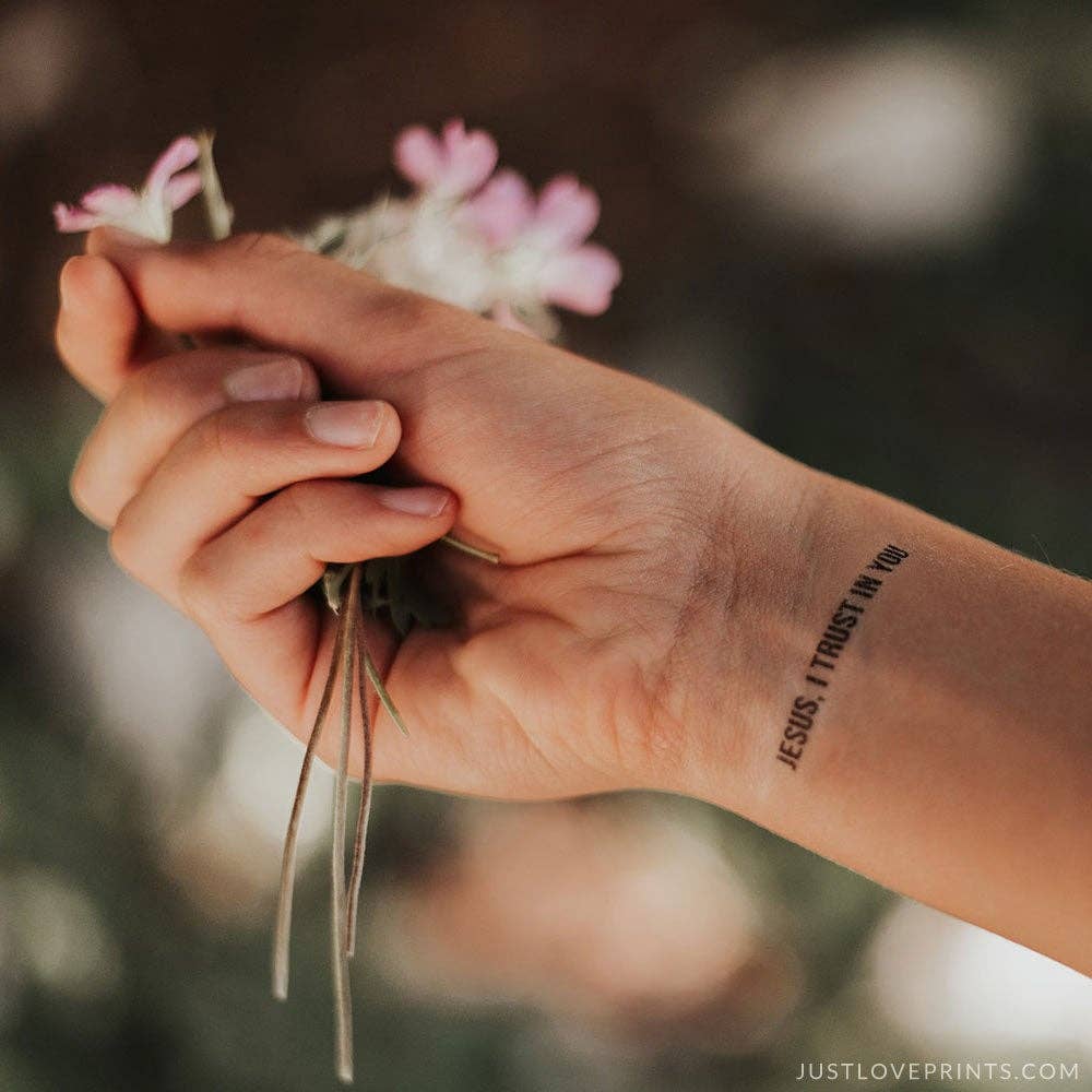 "Divine Mercy Collection" Temporary Tattoos
