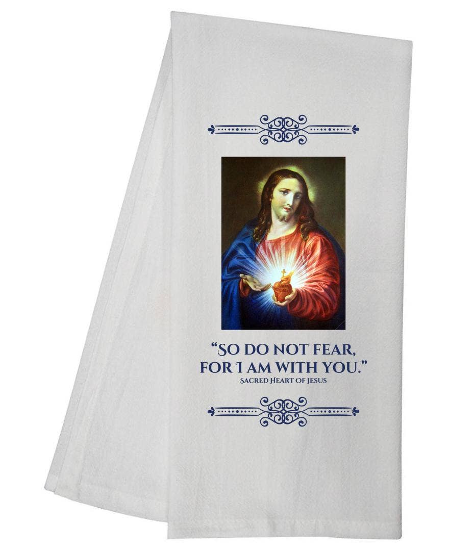Sacred Heart Jesus Towel Catholic Kitchen Gift 6759 SLTT1045