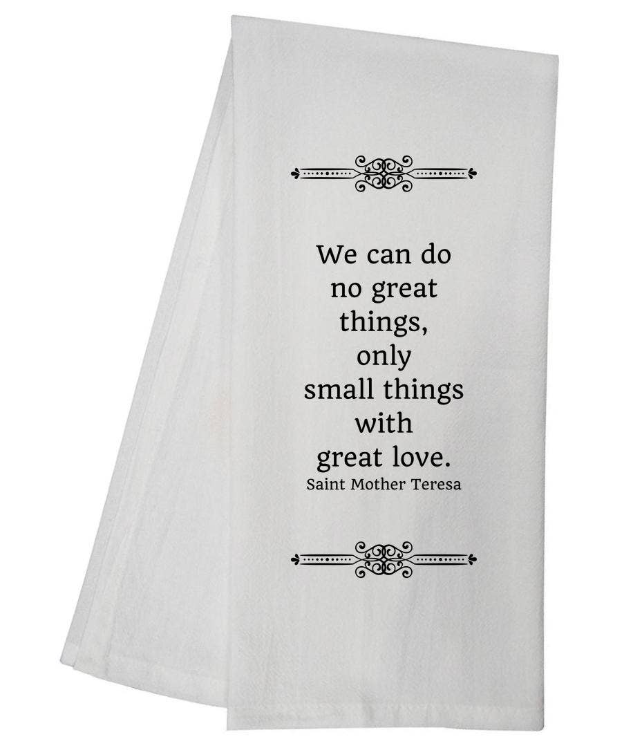 Great Love Tea Towel Religious Christian Gift 5886 GGTT585