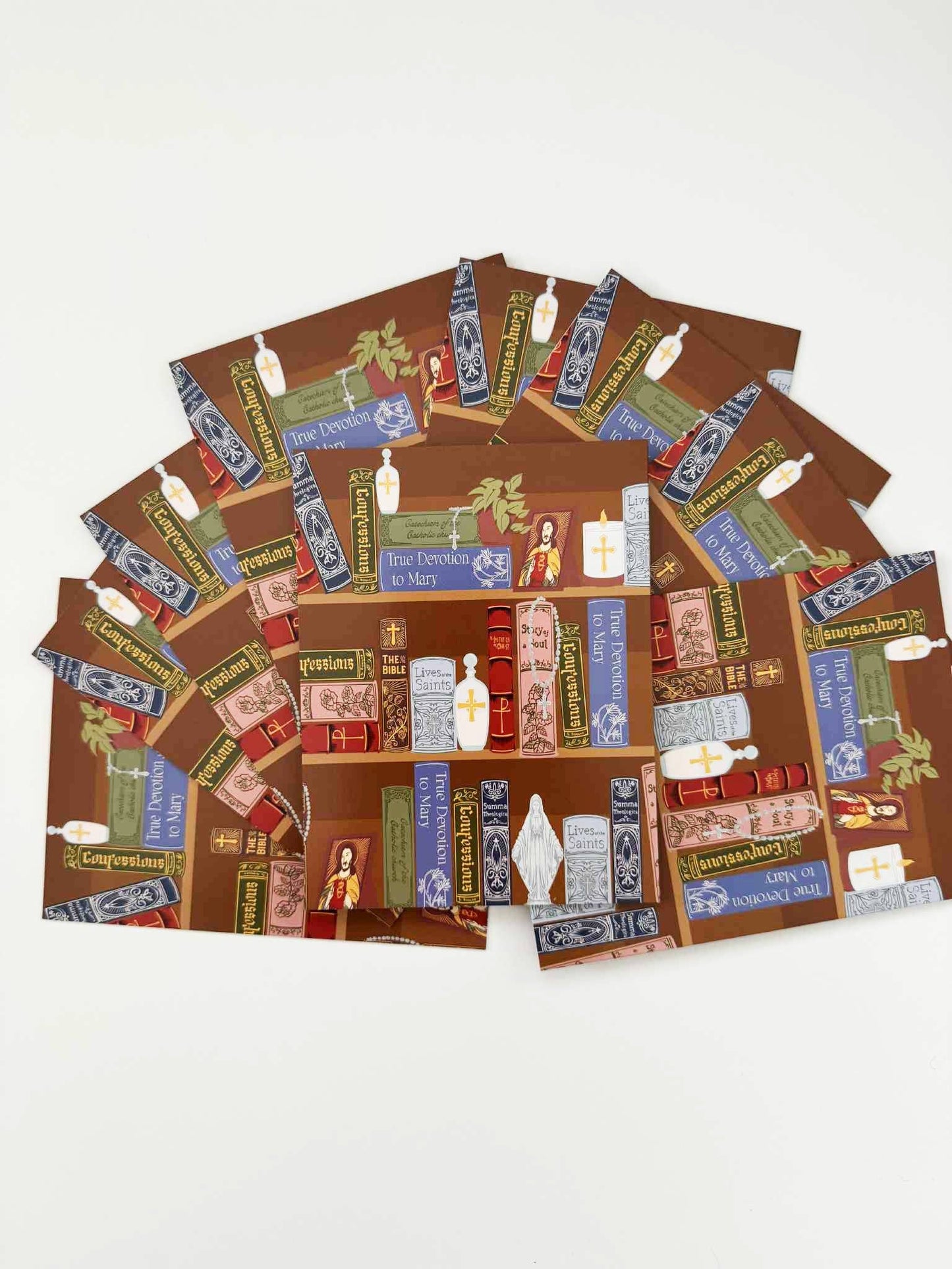 Catholic Note Cards Pack of 10 - Catholic Library Collection