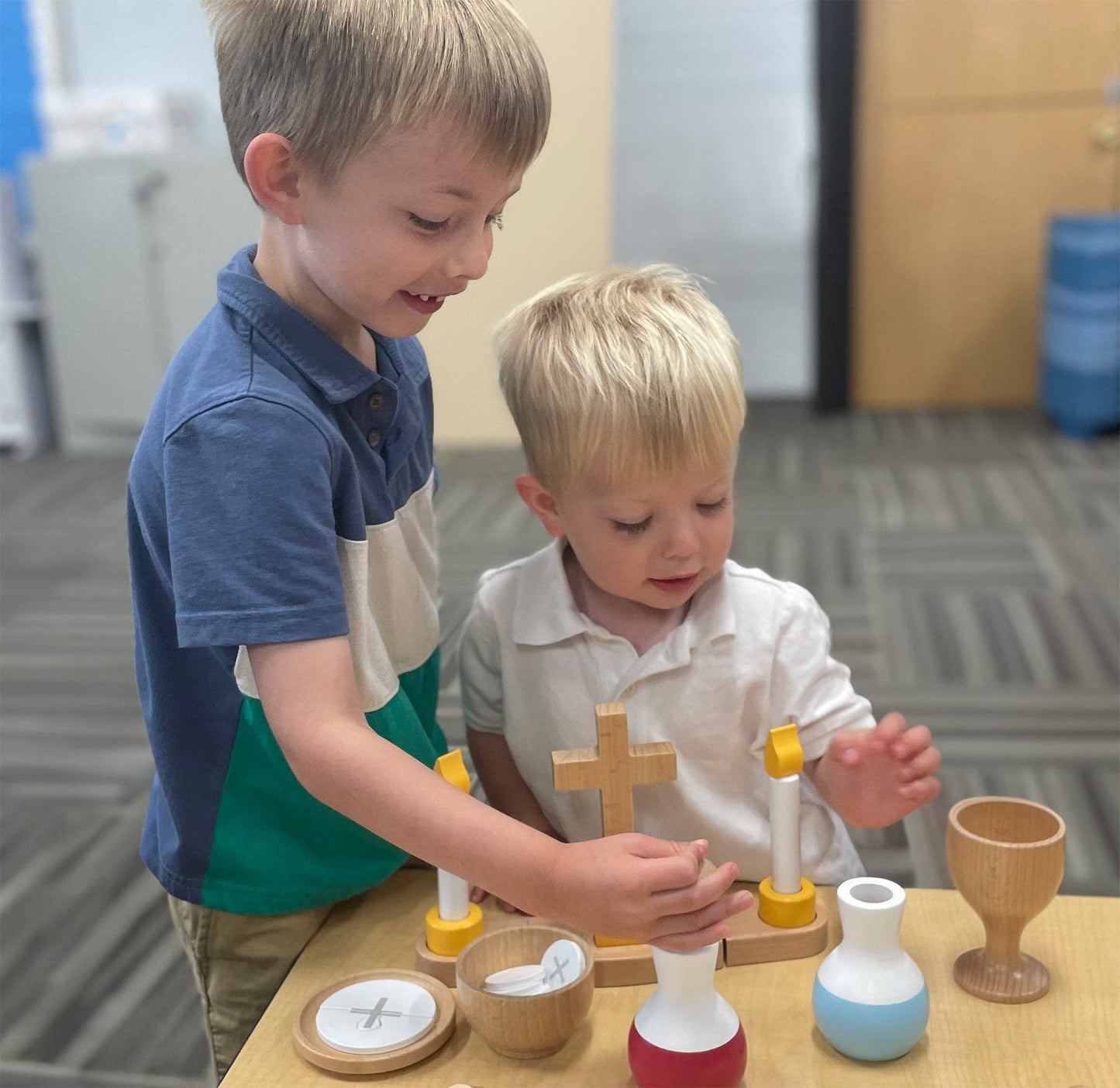 Children's Wooden Mass Set